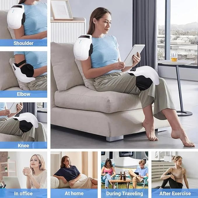 Knee Massager with Infrared Heat & Vibration